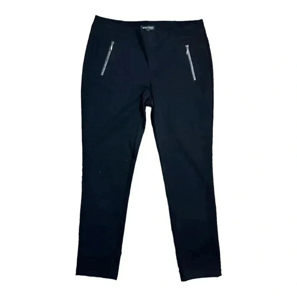 Eileen Fisher Pants - Eileen Fisher High Waist Slim Fit Black Pants XS